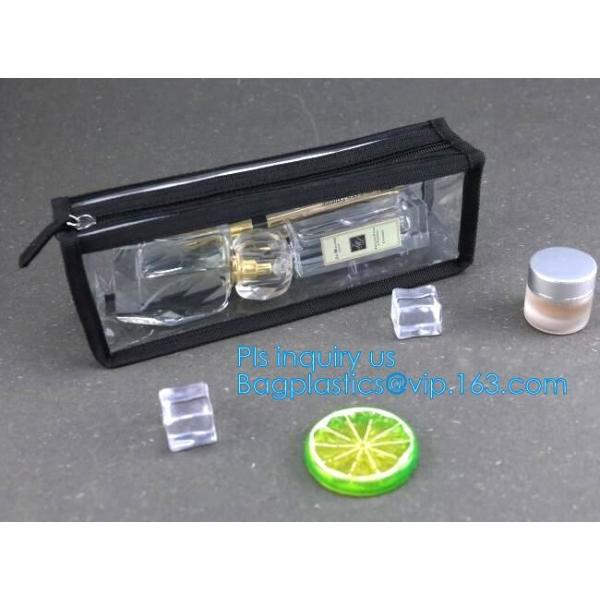 Quality file pouch slider zipper bag, slider zipper bag for jewellery, pencil case, Clear Soft Pvc Zipper Blanket Packing Bag Ha wholesale