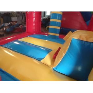 1000D Outdoor Bounce House Ferris Wheel Tickets Inflatable Bouncer Castle With