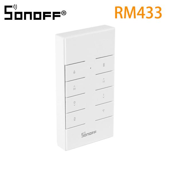Quality Smart Home SONOFF RM433 Remote Controller Updated version Suitable for SONOFF Basicrf/ Slampher/ 4CH Pro R2/ TX series wholesale