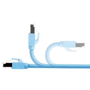 1000ft 12awg Ftp Cat8 Lan Cable / Multi Core Network Patch Cable Blue