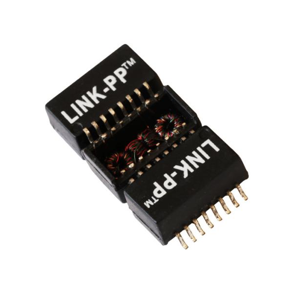 749014013 350µH 10/100BT POE Transformer With 4800Vrms Dielectric , ISO UL