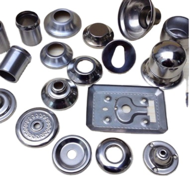 OEM High Precision Stainless Steel Deep Drawn Metal Stamping Parts Zinc with Painted and Zinc Plating Finish
