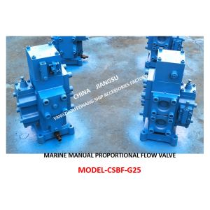 OVERFLOW PRINCIPLE OF MANUAL PROPORTIONAL FLOW COMPOUND VALVE CSBF-G25 FOR