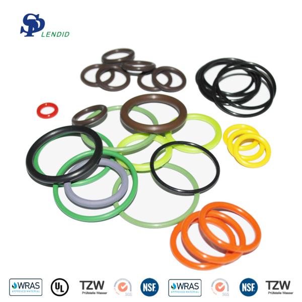 Compression Molding UL94 V0 Certification Frame Resisting Silicone Rubber O-rings Seal