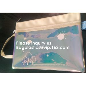 OEM office stationery A4 size plaid document ladies canvas file package bag