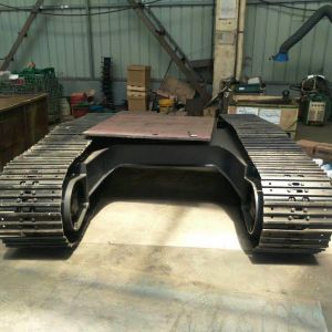 Diesel Engine Large Rubber Track Undercarriage DP-PY8-10T Load Bearing 8T-10T