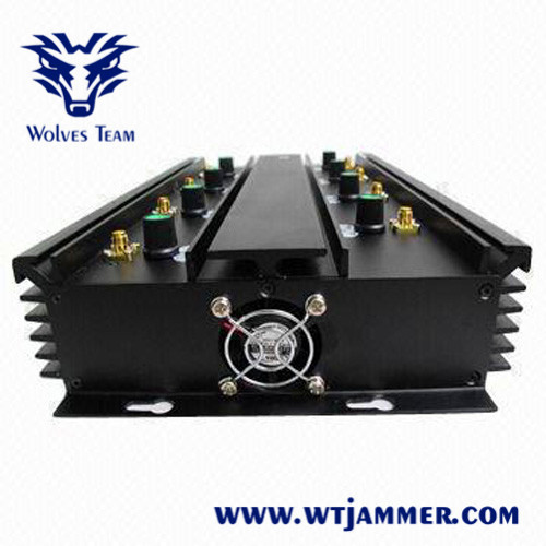 Quality 7 Antenna Cell Phone Jammer 35W High Power 3G 4G With Outer Omni Directional Antennas wholesale