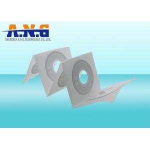 Paper Roll Uhf Rfid Tag Disc Label Sticker For Asset Management , Alien H3 Chip