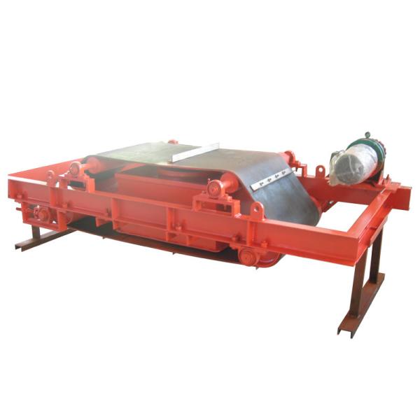 Easy Maintain Electromagnetic Separation , Magnetic Head Pulley Conveyor For