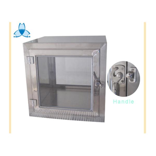Stainless steel 304 Air Shower Embedded Pass Through Cabinet, two doors