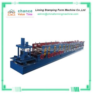China Well Stocked C Shaped Purlin Steel Roll Forming Machine on sale