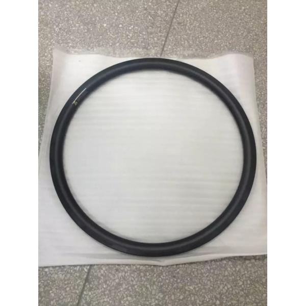 Quality Carbon Clincher Compatible Tubuless Rims 700C 56MM 25mm Wide Road Bicycle Ruedas carbono carretera Compatible for V&Dis wholesale