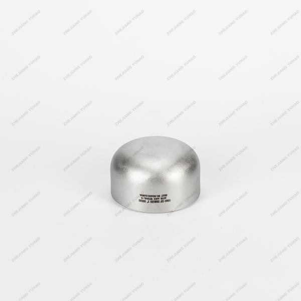 SCH5 to SCH80 304 316L Stainless Steel Butt Welded Pipe SS Cap