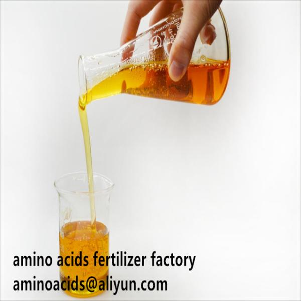 80% Hydrolyzed Amino Acid Liquid Fertilizer with 800g/L Total Amino Acids and
