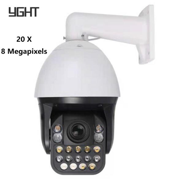 4k IP Security Camera PTZ 8MP Humanoid Tracking Infrared Night Vision 20X