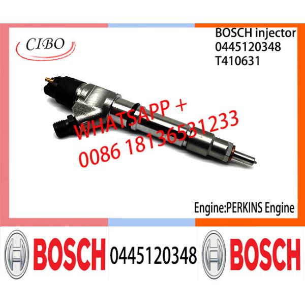 BOSCH 0445120348 Neutral Diesel Fuel Injector Assembly 0445120348 T410631 For Engine