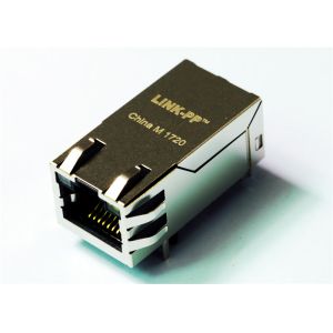 0826-1X1T-M1-F CONN MAGJACK 1PORT 1000 BASE-T AutoMDIX