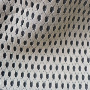 3mm 3d Spacer Fabric 50in To 60in Black Colored Yarn Breathable Mesh Material