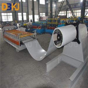 5.5Kw Glazed Tile Roll Forming Machine glazed tile making machine 1220mm Width