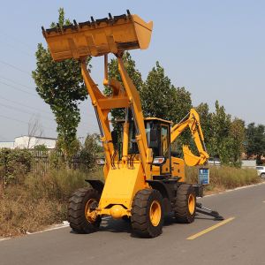 76kw Backhoe Front End Loader Hydraulic Mini