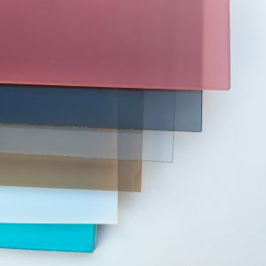 2.8-12mm Fire Resistant Solid Polycarbonate Sheet PC Board Roofing Sheet