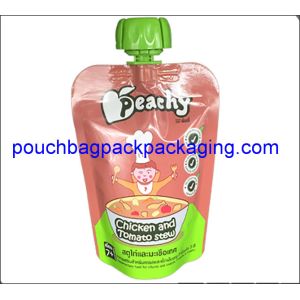 Spout Pouch, Stan up Pouch with Spout for Juice, Water Doypack 100 ml to 150 ml