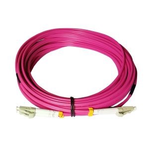 Cheap Custom Multimode Optical Fiber Patch Cord Duplex ST To LC Patch Cord for sale