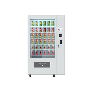 Cheap Fruit Nutrition Salad Vending Machine With Advertising / Cooling Function for sale