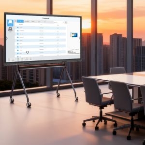 Cheap 86 Inch Standard Interactive Board with Android 14 OS 40 Points Touch and 400cd/m2 Brightness for sale