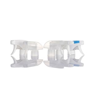All Plastic 28mm Size Transparent Trigger Sprayer with Customized Request