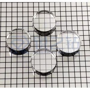 Round Shape Optical CVD Diamond Single Crystal Synthetic Diamond Diameter 2mm To