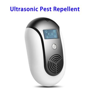 360 degree covering ultrasonic pest repeller LED light driving function