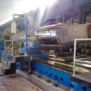 Industrial Horizontal Lathe For Heavy Duty Cylinder Turning, Capable Of Handling