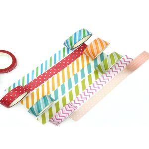 Single Sided 15mm Adhesive Washi Tape Stickers