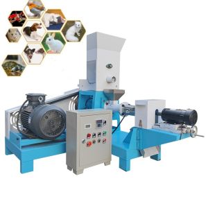 Dry Type Fish Feed Extruder Machine Aquatic Feed Processing Machine With CE