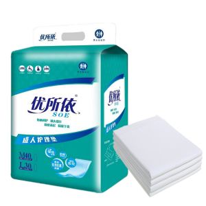 China Certified ISO9001/ISO14001/OHSAS18001 BV Super Absorbent Disposable Bed Pads for Adults on sale