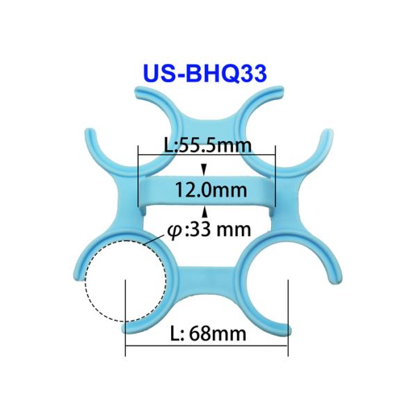 4 Pack Bottle Carrier Handle For 27-34mm Diameter Bottles Customization