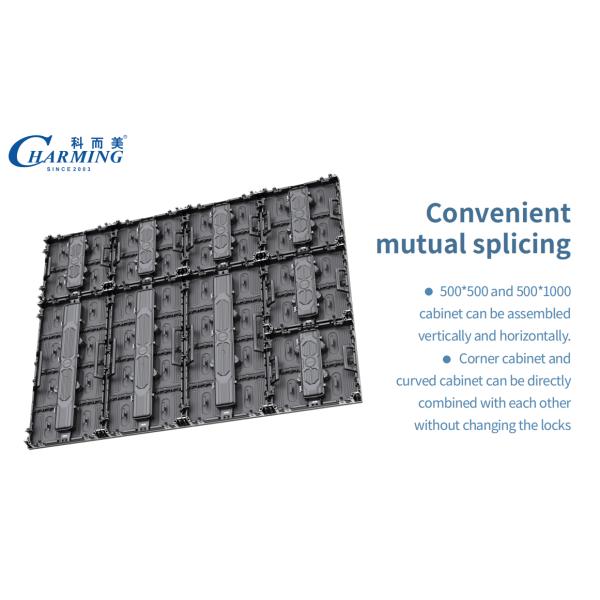 P3.91 LED screen side view