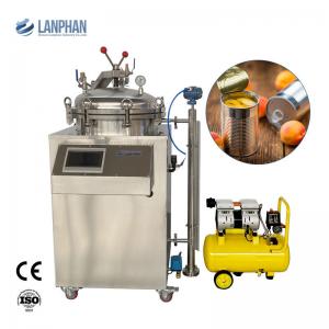 Cheap Automatic Sterilizer Retort Autoclave Laboratory Vertical Steam Water Bath Milk for sale