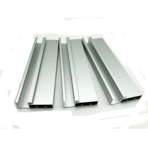 China 6063 T5 Kitchen Cabinet Aluminium Profile G Shape Handle Anodized Surfaces on sale