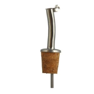 China Customized Pour Spout For Oil and Wind with stainless steel cork GK-PS01 on sale