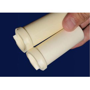 Cheap Custom Advanced Zirconia ZrO2 Ceramic Electrical Insulator Tube High Hardness for sale