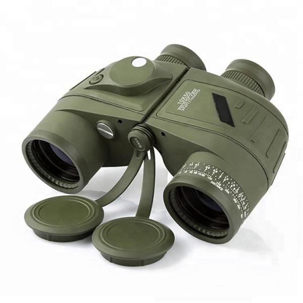 Quality 10x50 Military Marine Binocular Telescope Fogproof With Rangefinder wholesale