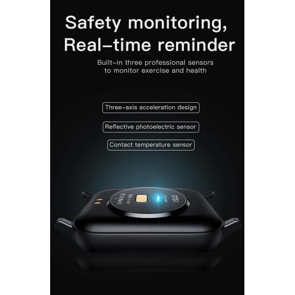 BLE 5.0 Outdoor Sports Smartwatch IPS Screen Waterproof FPC Antenna