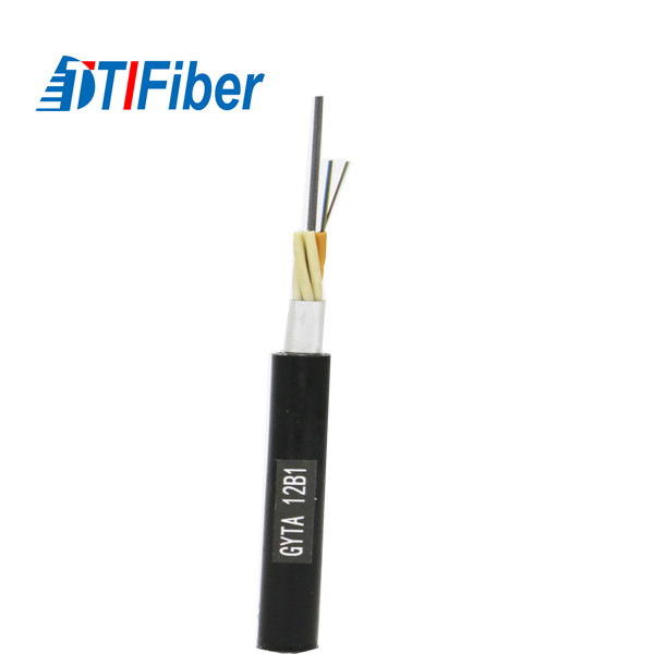 Quality Outdoor Underground G652D Armoured Optical Fiber Cable Single Mode wholesale