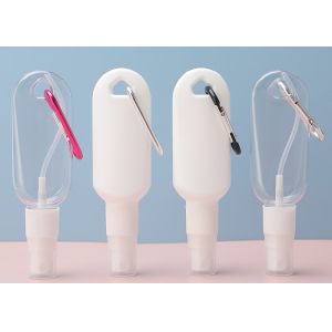 Keychain Travel Plastic Hand Sanitizer Bottles 30ml OEM ODM OBM