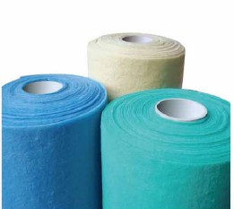 Cotton Fibre Filter Material , Air Filter Media Iso9001