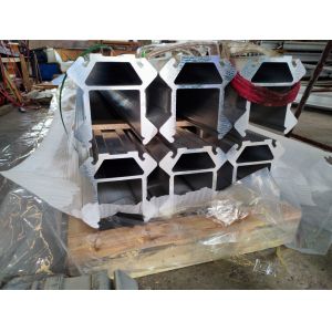 Cheap Mill Finish 7.25M Long Aluminium Extruded Profiles For Blasting for sale