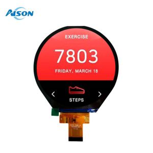 3.4 inch 800x800 Circular Touch TFT Display with MIPI Interface