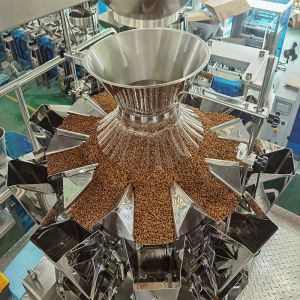 720mm Multi Lane Packaging Machine 60bag/min 80g Chips Pouch